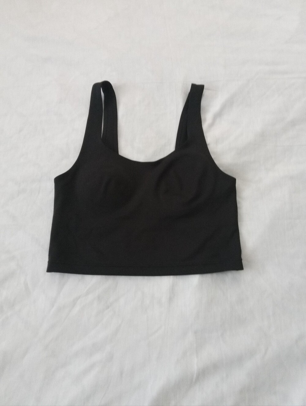 Victoria's Secret Pink Black Scoop Neck Sports Bra